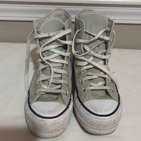 Womens Converse Chuck Taylor All Star High-Top Platform Sneakers size 6 - Picture 4 of 5